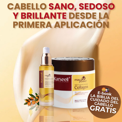 Kit Karseell® Collagen ― Aceite de Argán y Mascarilla